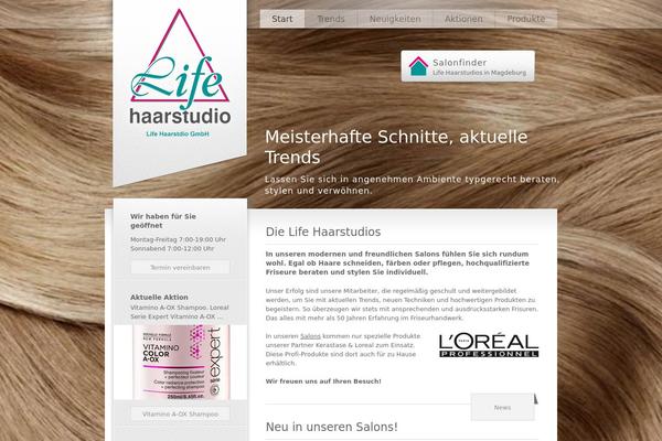 life-haarstudio.de site used Lifehaarstudio