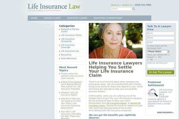 life-insurance-law.com site used Lil