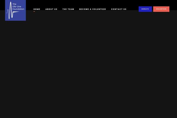 Chariti-child theme site design template sample