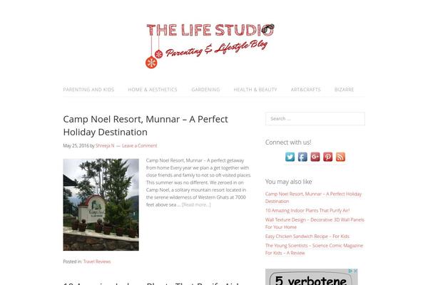 Site using Image slider with description plugin