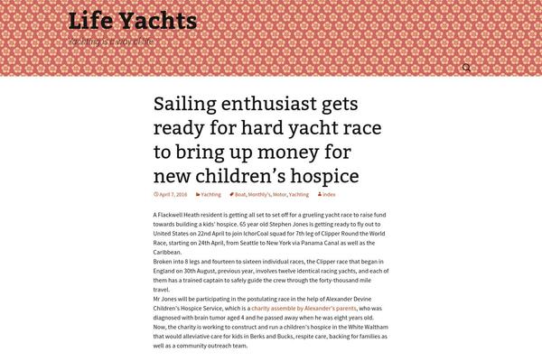 life-yachts.com site used Azabu-Juban