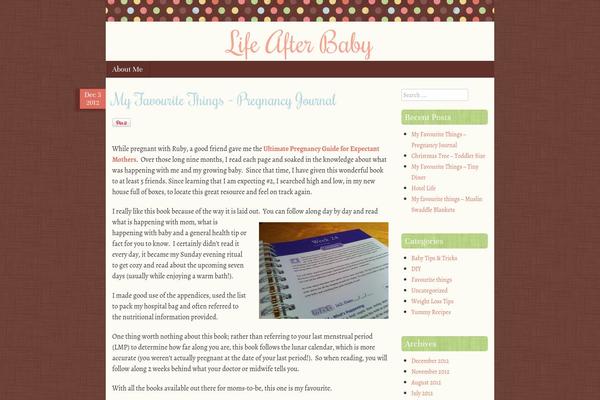Scrappy theme site design template sample