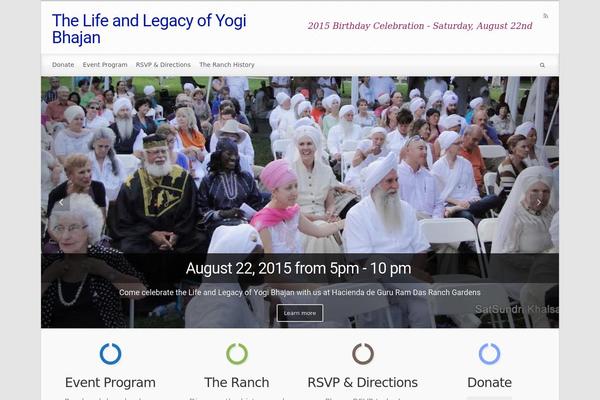 lifeandlegacyofyogibhajan.com site used evolve