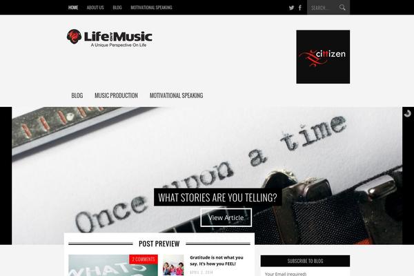 Extremis theme site design template sample