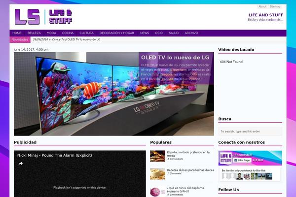 Site using Simple Contact Info plugin