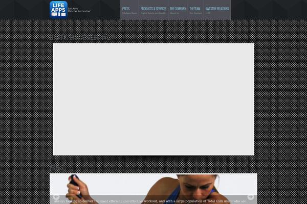 lifeappsmedia.com site used Creativetheory