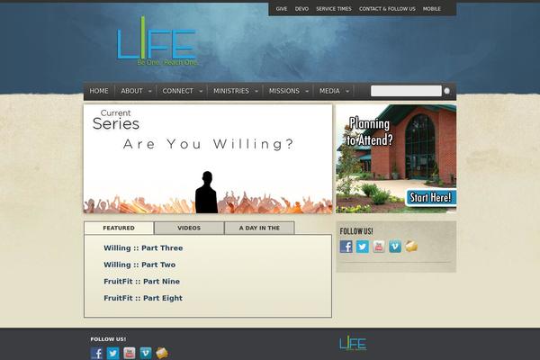 Light of Peace theme site design template sample