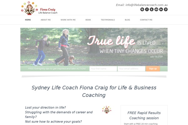 Site using Digg Digg plugin