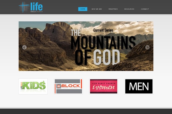 lifebiblechurch.com site used Reactiv