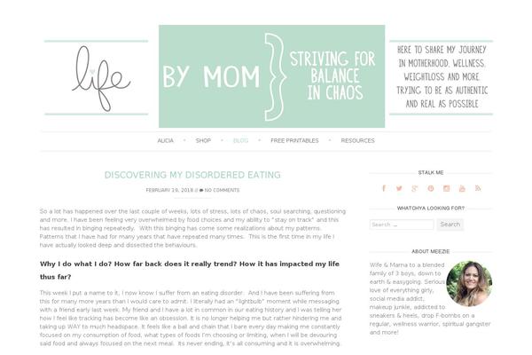 Sugar and Spice theme site design template sample