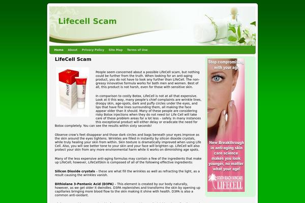 Weaver theme site design template sample