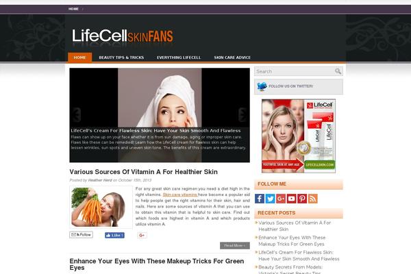 Site using WP Biographia plugin