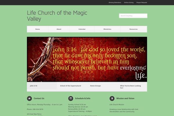 Pitch theme site design template sample