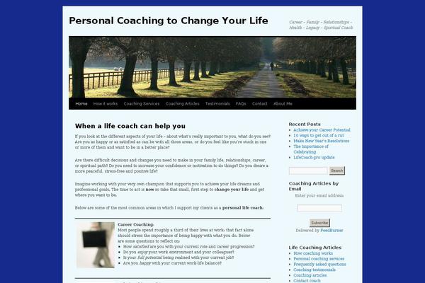 Twentyten1 theme site design template sample