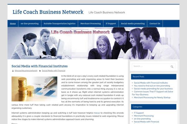 Smartline Lite theme site design template sample