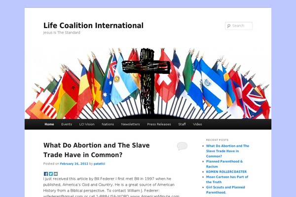 Twenty Eleven theme site design template sample