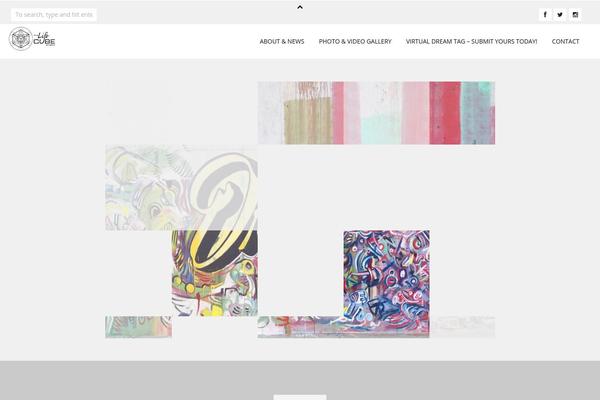 Activism theme site design template sample