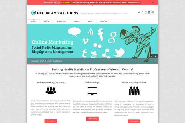 ELOGIX theme site design template sample