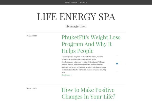 Bold Headline theme site design template sample