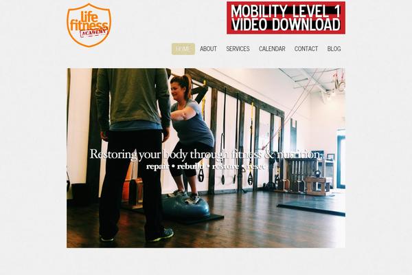 Secundo theme site design template sample