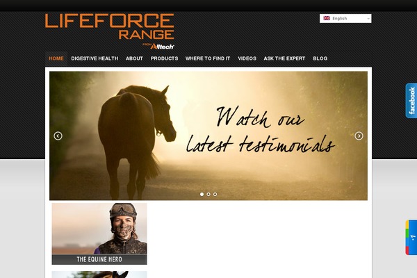Site using CaliCoTek Floating Social Slider plugin