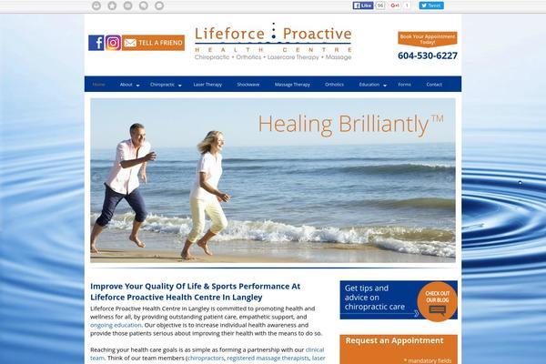 Panorama theme site design template sample