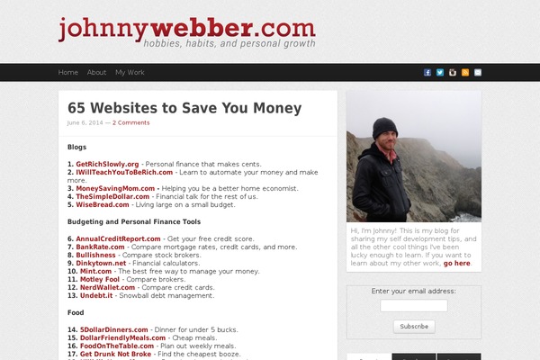 Standard theme site design template sample