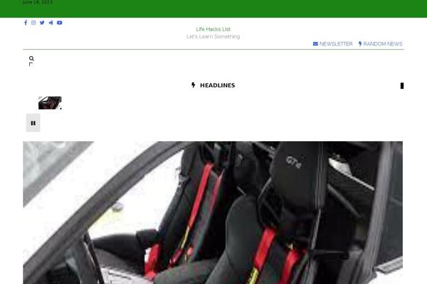 Adore-news theme site design template sample