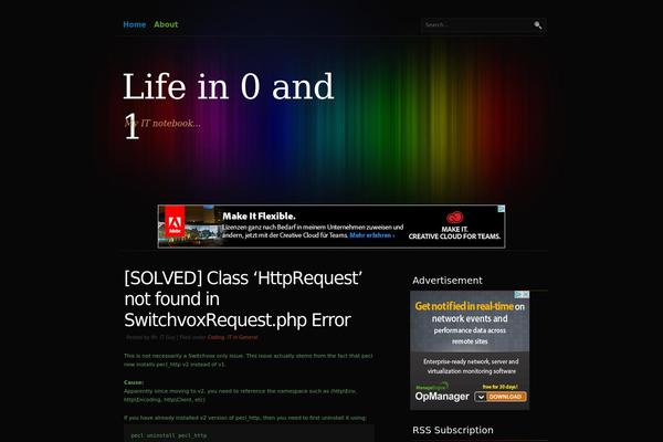 lifein0and1.com site used Colourise
