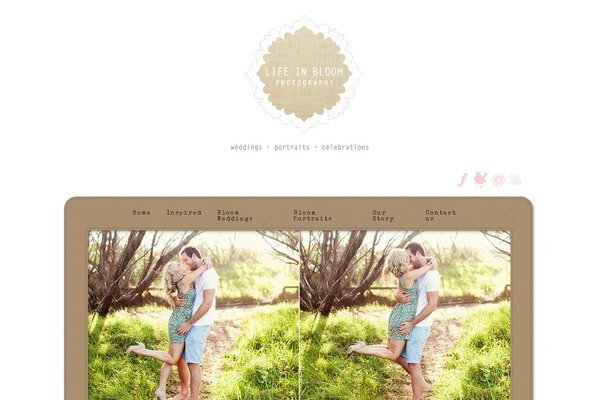 Prophoto4 theme site design template sample