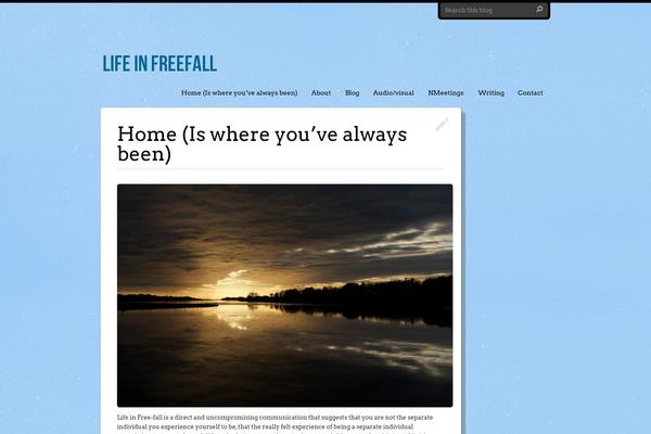 Waves theme site design template sample