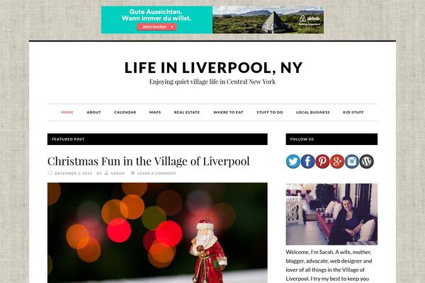 Daily Dish Pro theme site design template sample