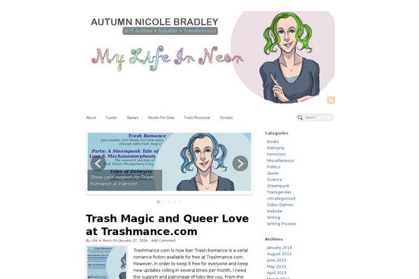 Bold Life theme site design template sample