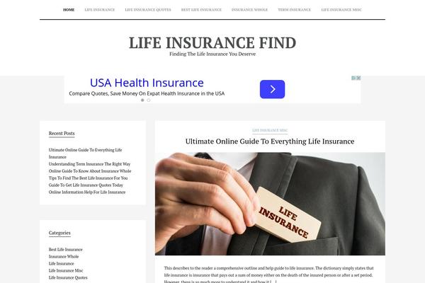 lifeinsurancefind.com site used Interpol