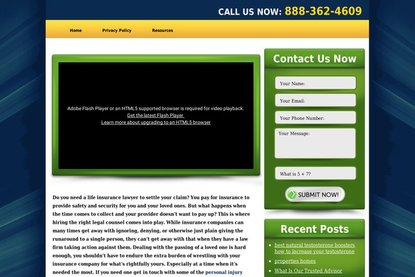 lifeinsurancelaw.org site used Rockstarleadtheme-v2-4