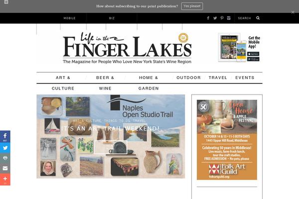 SimpleMag child theme site design template sample