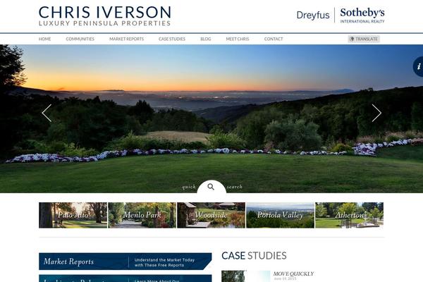 Site using Altos Widgets plugin