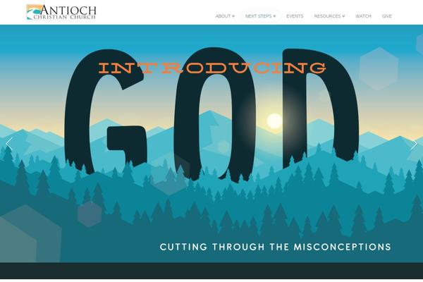 Site using Sermon Manager plugin