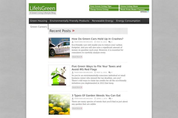 avenue theme site design template sample