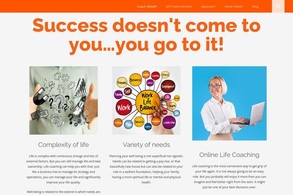 LEVELUP theme site design template sample