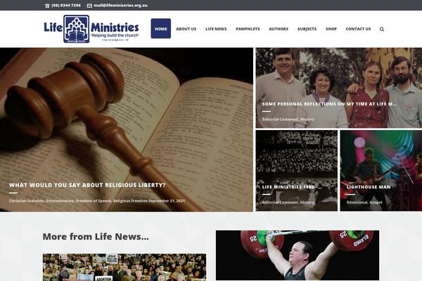 Jupiter theme site design template sample