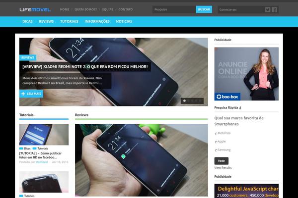 Jono theme site design template sample