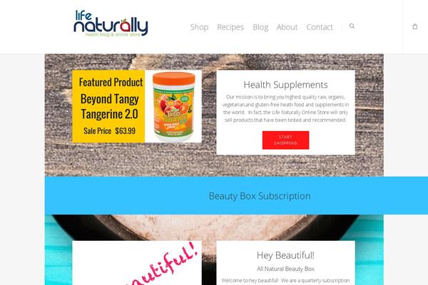 Salient theme site design template sample