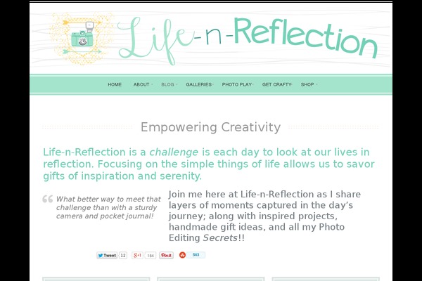 Geraldine theme site design template sample