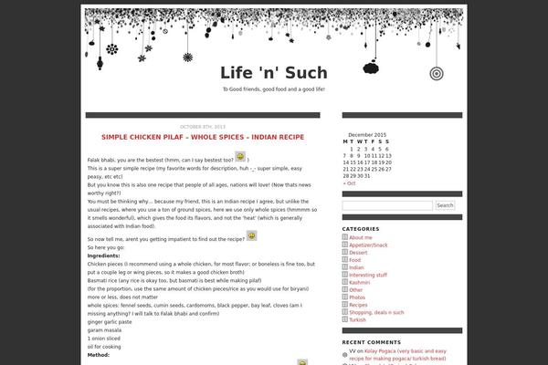 Daydreams theme site design template sample
