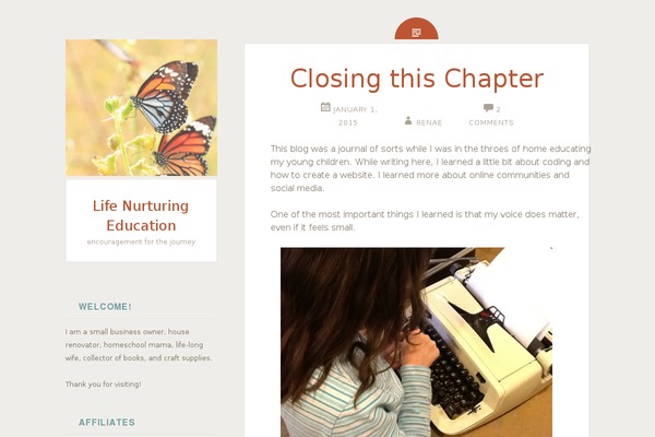 Lagom theme site design template sample