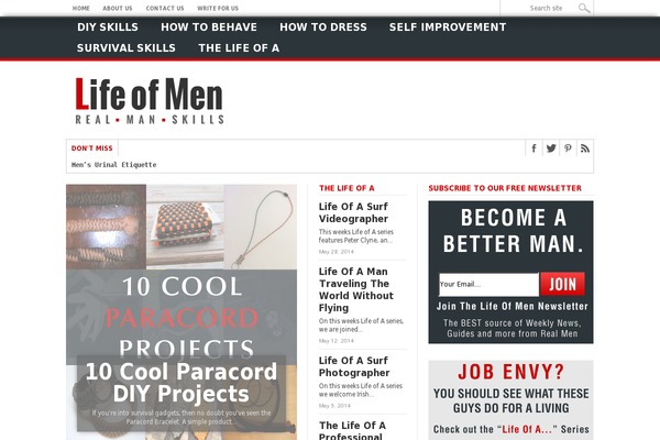 Max Mag theme site design template sample