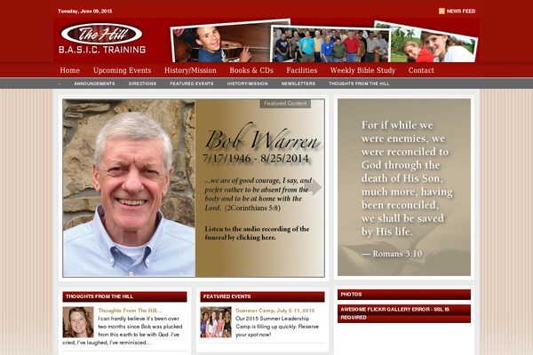 lifeonthehill.org site used Church_30