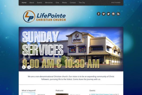 Arctica theme site design template sample
