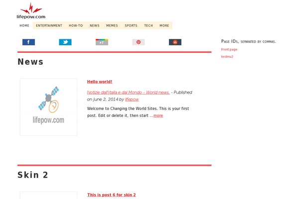 Thesis theme site design template sample